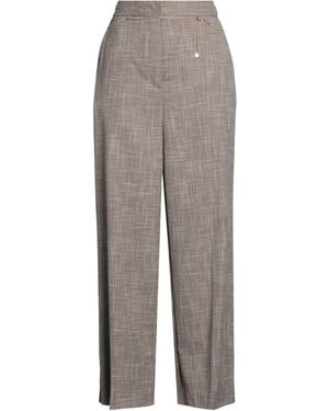 SIMONA CORSELLINI Pants Polyester, Viscose, Elastane - Gray