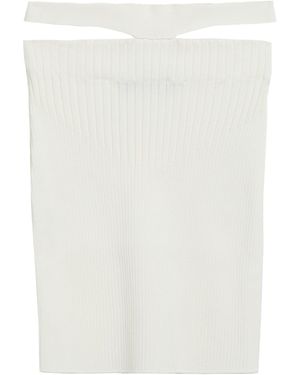 ANDREADAMO Mini Skirt - White