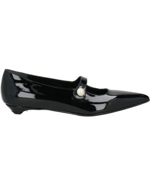 Sergio Levantesi Ballet Flats - Black