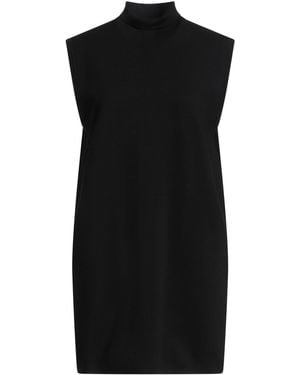 Max Mara Mini Dress Virgin Wool - Black