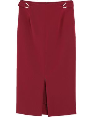 Trussardi Midi Skirt - Red