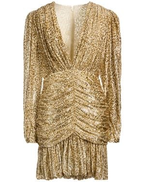 Costarellos Mini Dress Polyester, Pes - Metallic