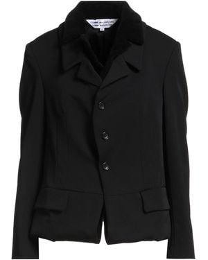 Comme des Garçons Blazer Wool, Cotton - Black