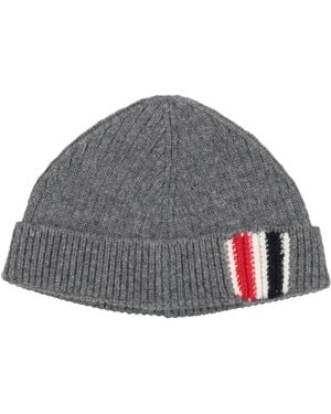 Thom Browne Hat Wool, Cashmere - Gray