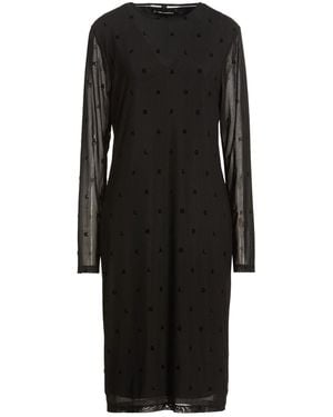 KARL LAGERFELD Midi Dress - Black