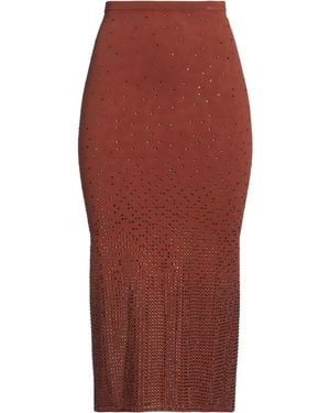 Sandro Midi Skirt - Red