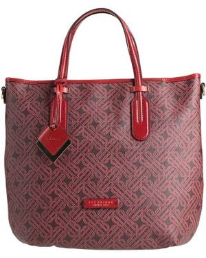 The Bridge Handbag Leather - Red