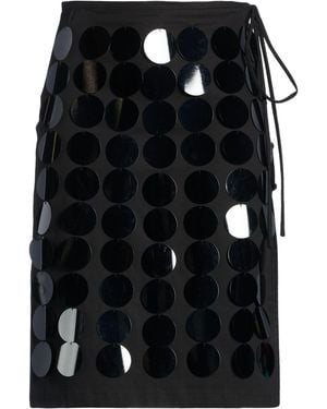 MSGM Midi Skirt Cotton, Elastane, Polyester - Black