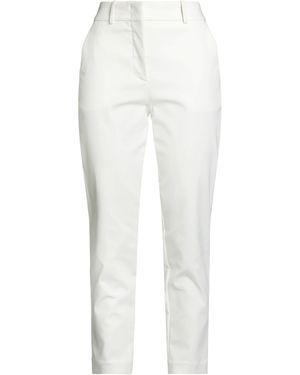Eleventy Trousers Cotton, Polyamide, Elastane - White