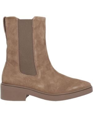 Calvin Klein Ankle Boots Leather - Brown