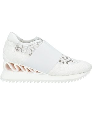 Le Silla Sneakers Textile Fibers - White