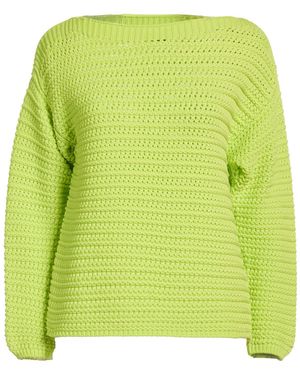 Moorer Sweater Cotton, Polyamide - Green