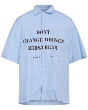 OAMC Shirt Cotton - Blue