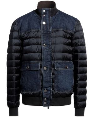 Moorer Puffer Polyamide, Cotton, Elastane, Polyester - Blue
