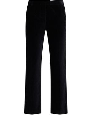 .., merci italia Trousers Cotton - Black