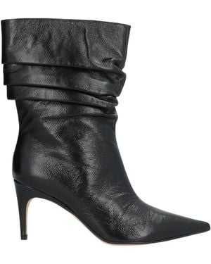 Sergio Rossi Ankle Boots Calfskin - Black