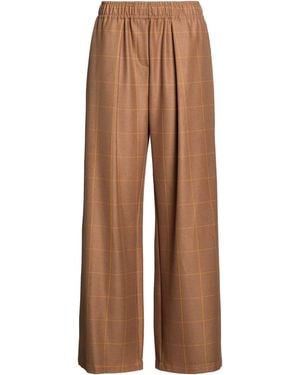 Silvian Heach Trousers Polyester - Brown