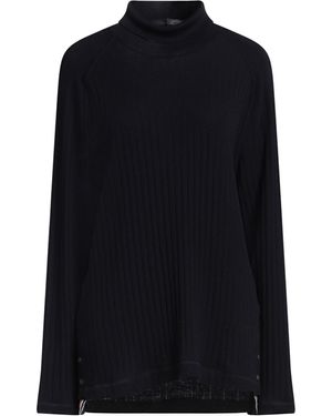 Thom Browne Turtleneck Virgin Wool - Black