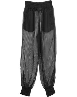 Dolce & Gabbana Pants Polyester, Silk - Gray