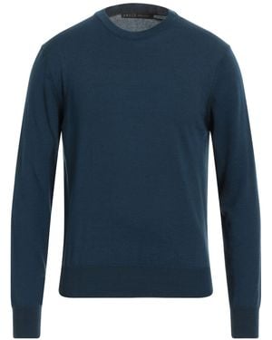 Vneck Pullover - Blau