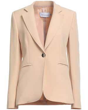 SIMONA CORSELLINI Blazer Polyester, Elastane - Natural