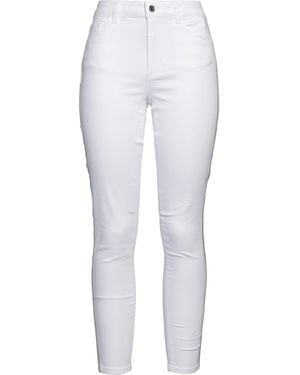 Liu Jo Denim Pants - White