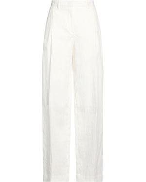 Paul Smith Pants Linen - White