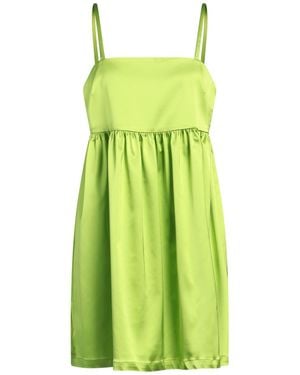 Semicouture Mini Dress - Green