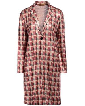 Siyu Overcoat & Trench Coat - Red