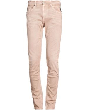 Replay Jeans Cotton, Elastomultiester, Elastane - Natural