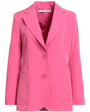 Herzensangelegenheit Fuchsia Blazer Polyester, Elastane - Pink