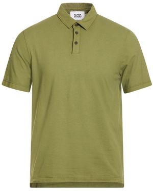 Alpha Studio Polo Shirts - Green