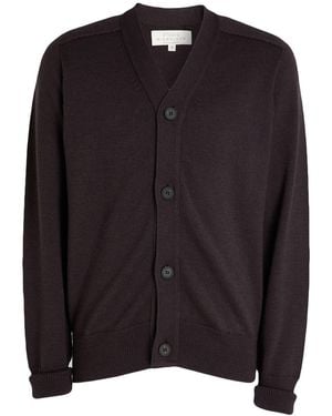 Studio Nicholson Cardigan Merino Wool - Blue