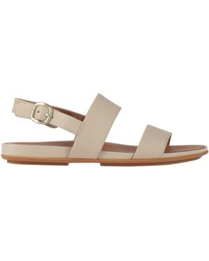 Fitflop Sandals Leather - Natural