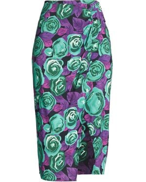 8pm Midi Skirt Rayon, Polyester - Purple