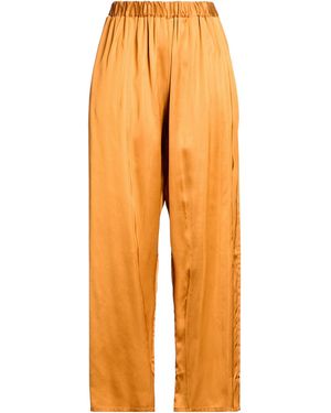 Baserange Pants Ecovero Viscose - Orange