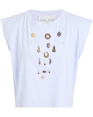 Forte Forte T-Shirts - Blau