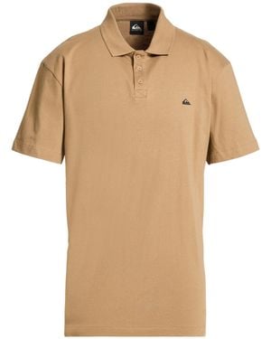 Quiksilver Sand Polo Shirt Cotton - Natural