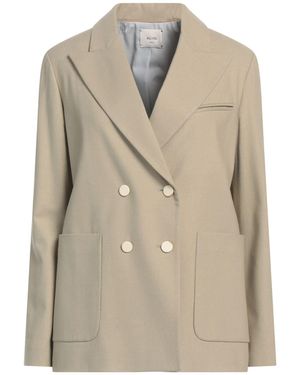 Alysi Blazer Viscose, Polyester, Wool, Elastane - Natural