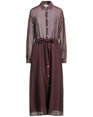 Massimo Alba Maxi Dress - Purple
