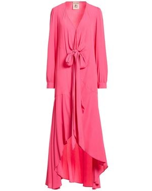 Semicouture Vestido Largo - Rosa