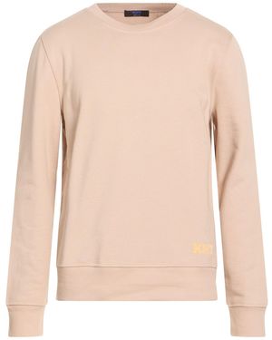 Kiton Sand Sweatshirt Cotton, Elastane - Natural