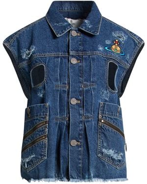 Vivienne Westwood Denim Outerwear Cotton - Blue