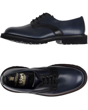Tricker's Midnight Lace-Up Shoes Soft Leather - Blue