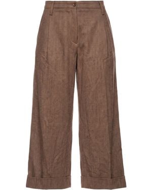 Kiltie Pants Wool, Polyamide, Elastane - Brown