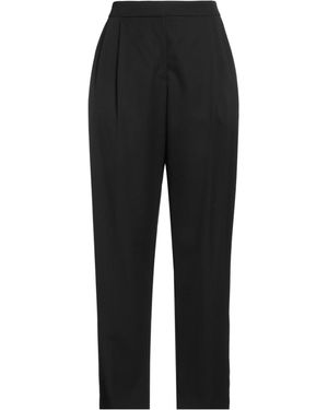 パンツ Moschino Tailored Black Trousers With Refined Cuffs Moschino Pants for Women | Online Sale up to 88% off | Lyst