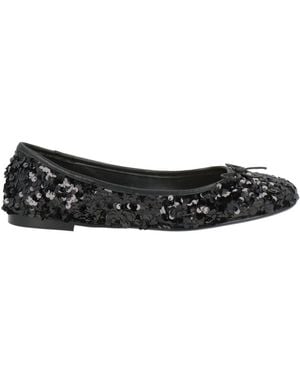 Tosca Blu Ballet Flats Textile Fibers - Black