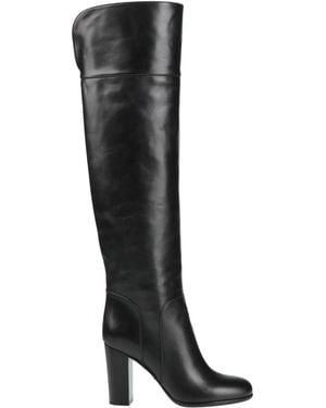 Sergio Rossi Boot Leather - Black