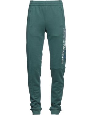EA7 Pants Cotton, Polyester - Green