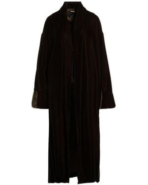 Clips Coat Polyester - Black